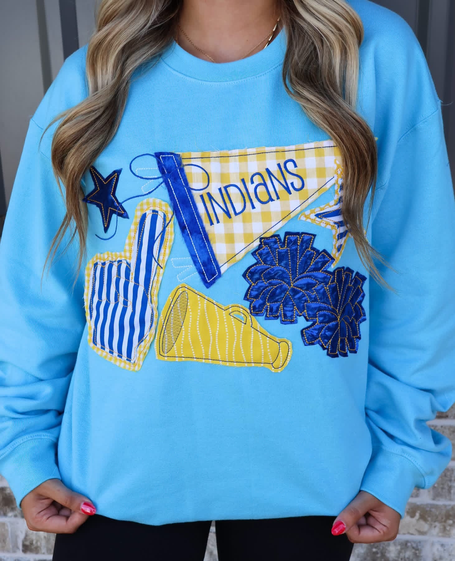 Jacksonville Spirit Patchwork Sweatshirt
