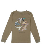Boys Flock LS Tan Shirt