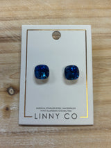 Linny Co Cobalt Blue Earrings