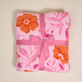Poppin’ Petals Hot Pink Blanket