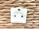 Heart Studs