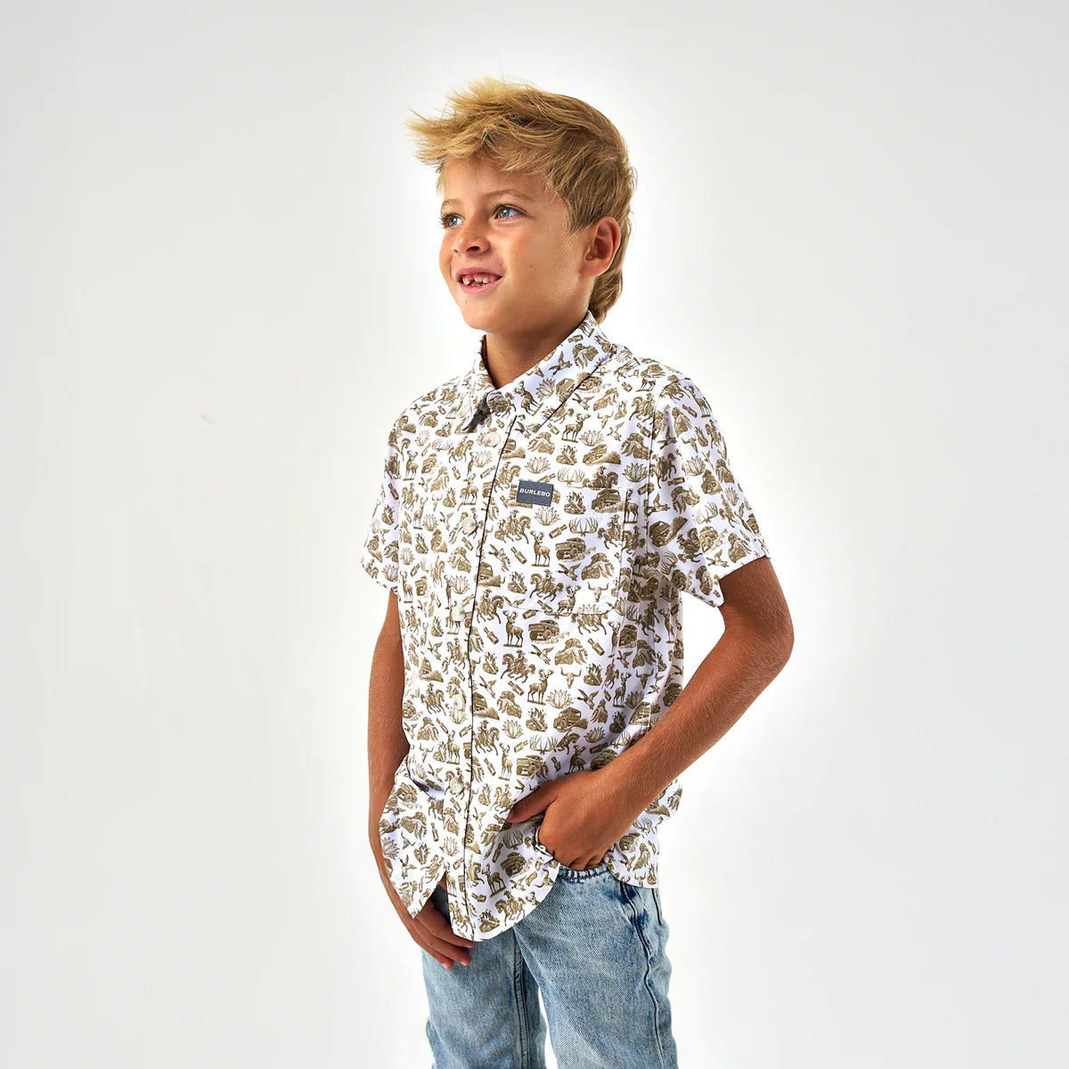 Youth Into The Wild Button Up