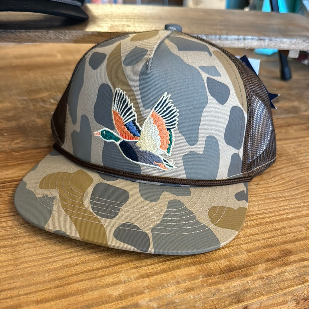 Retro Camo Duck hat – Aly Bees