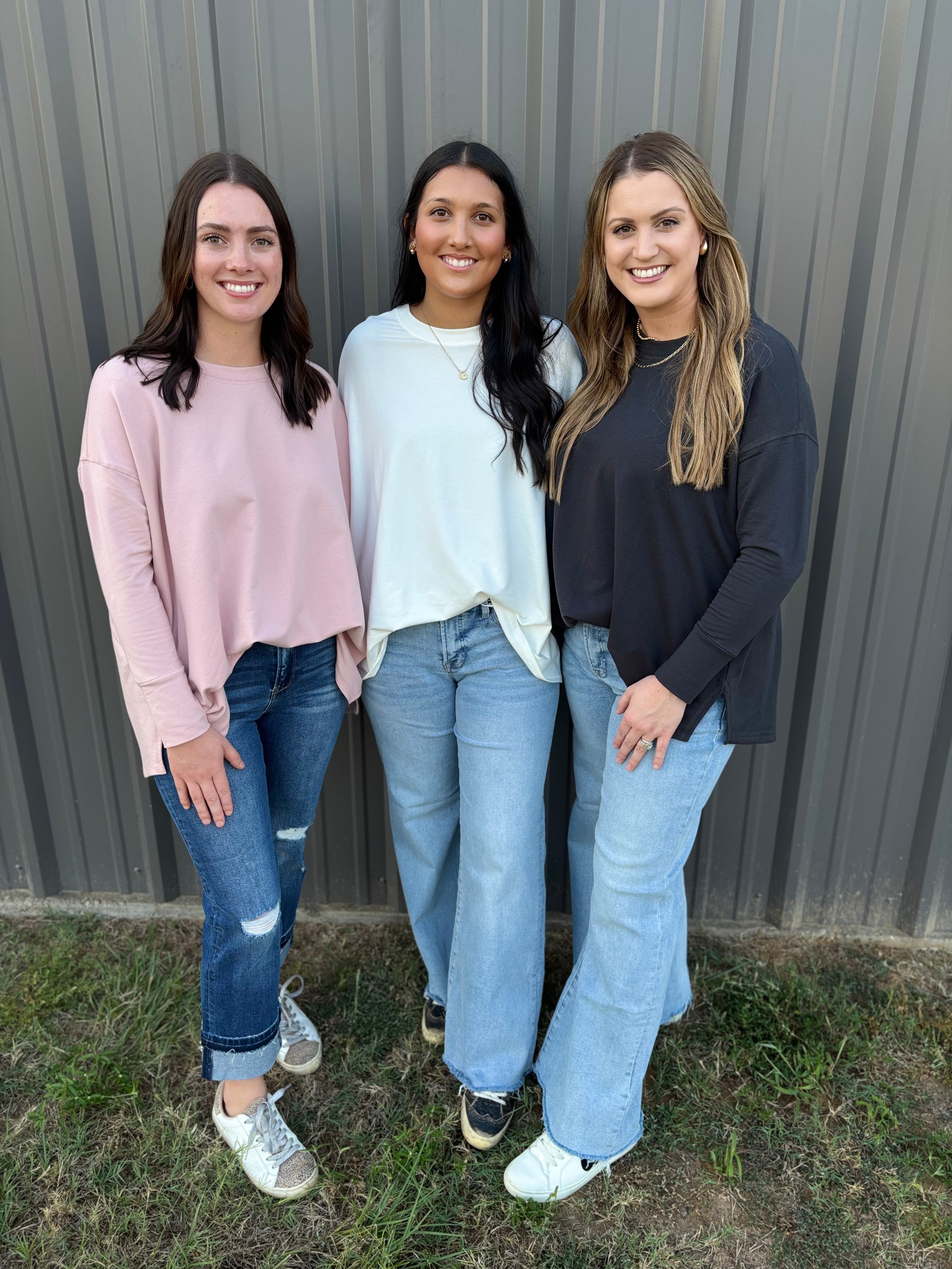 Libba Swing Hem Top - Cream