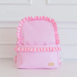 Ruffled Nylon Backpack