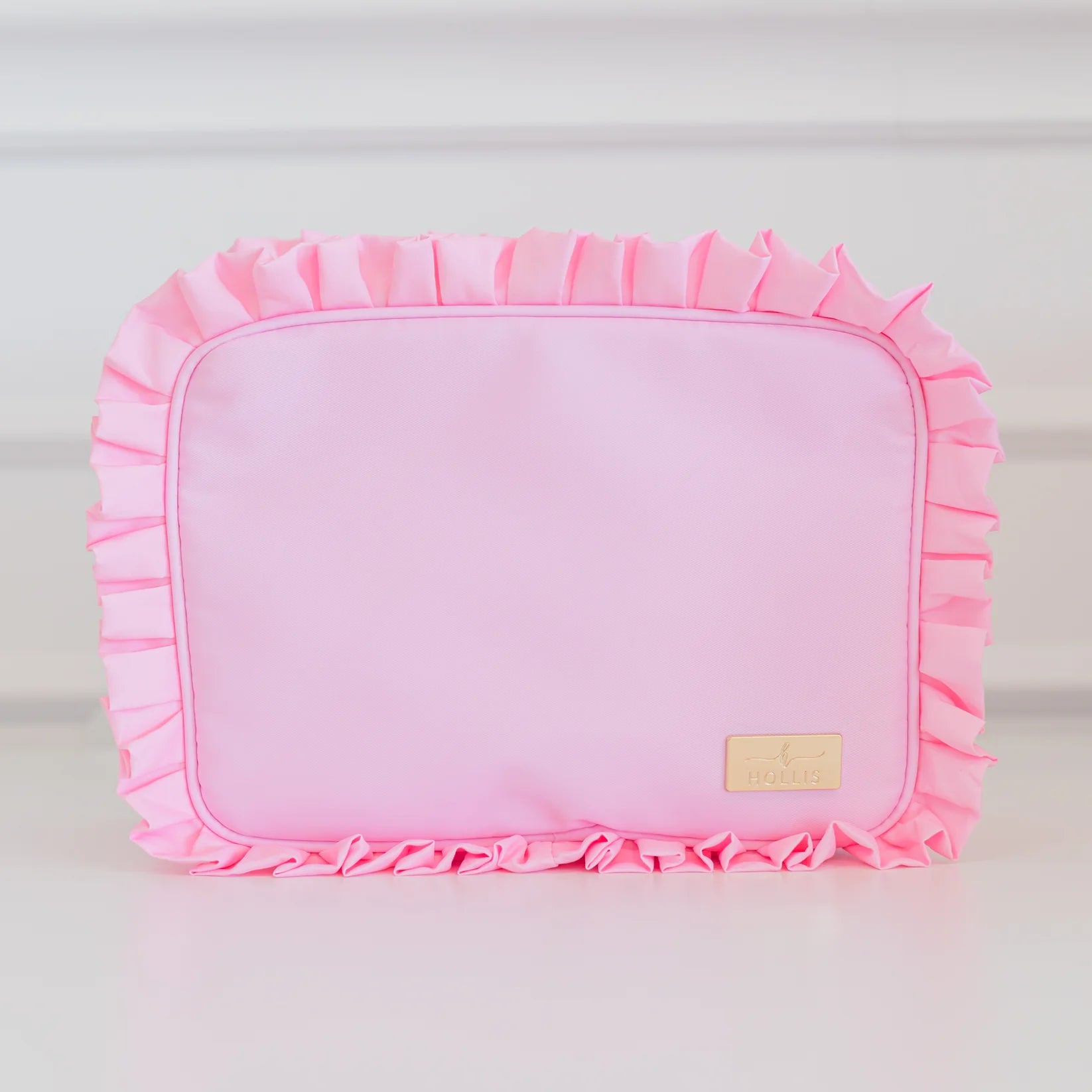 Ruffled Nylon XL pouch