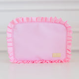 Ruffled Nylon XL pouch