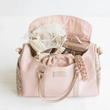 Luxe Nude Weekender Bag