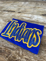 Indians Double Stacked Embroidered tee