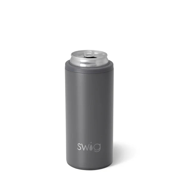 Grey skinny Can Cooler