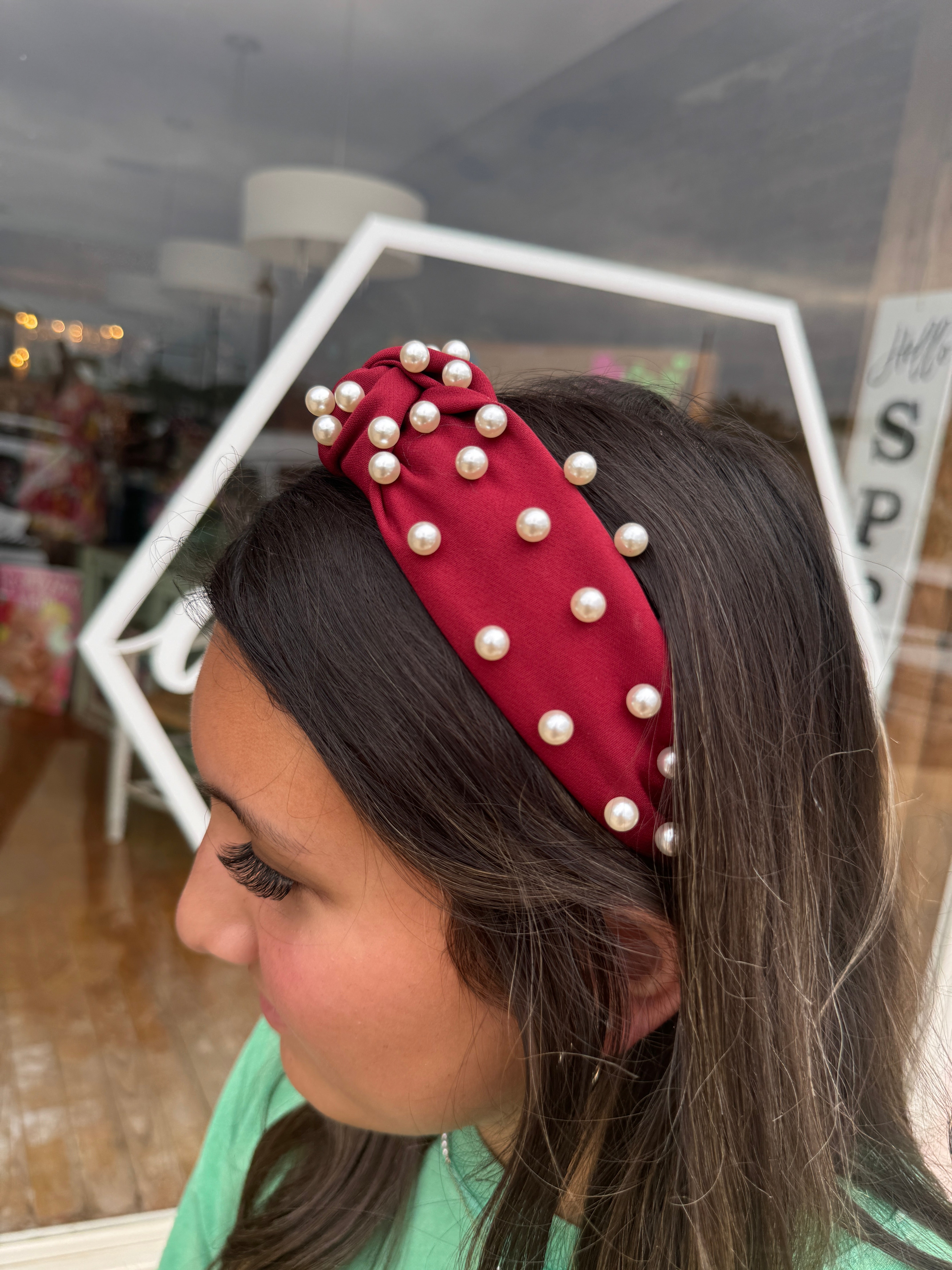 Maroon Headband