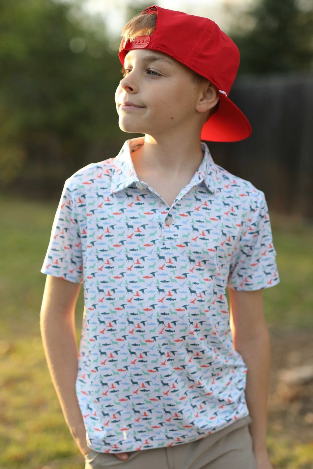 The Great Outdoors Youth Polo