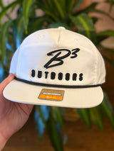B3 Outdoors Puff Stitch Logo
