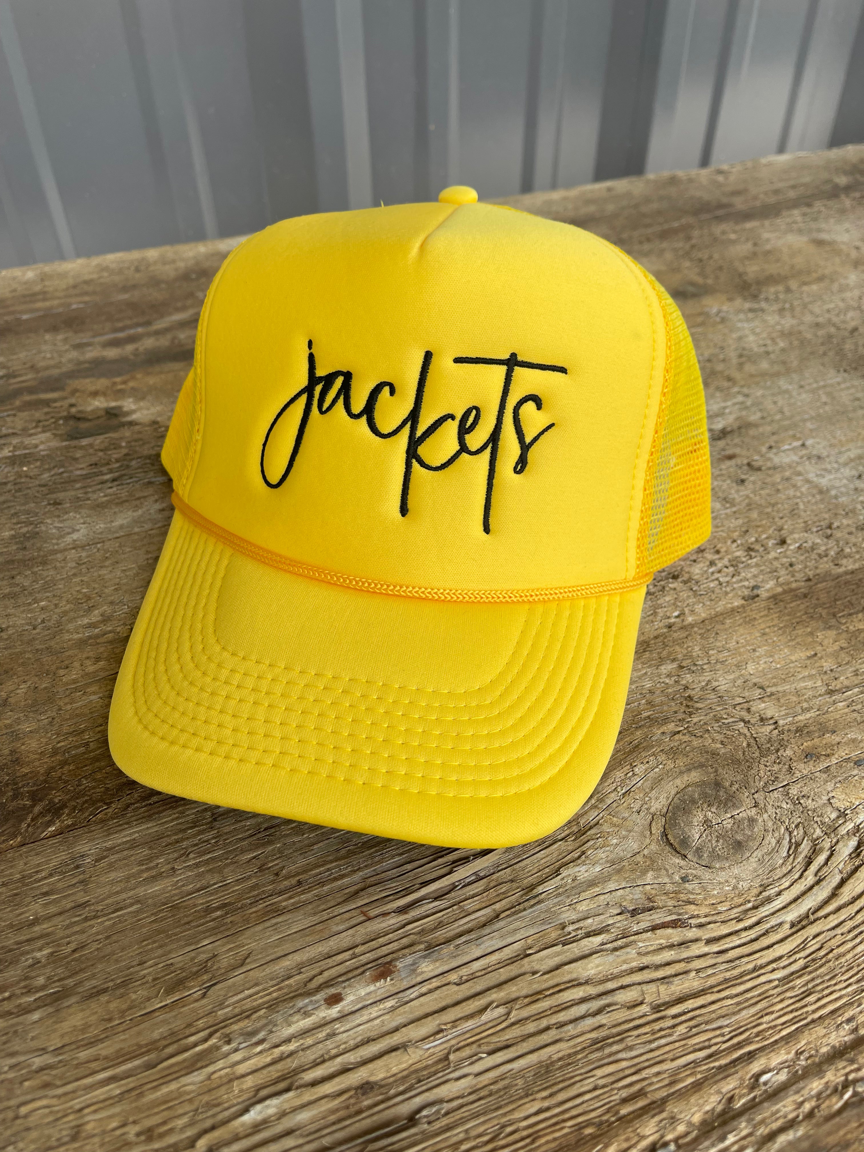 Yellow Mascot Foam Trucker Hat