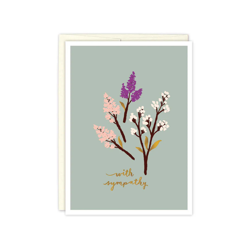 With Sympathy Card