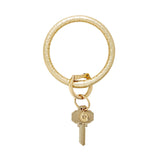 Gold animal print bracelet keychain ￼