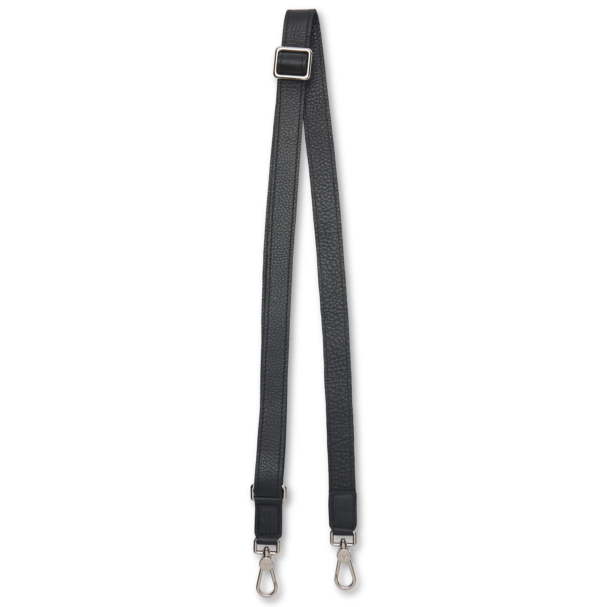 Black Leather Crossbody Strap