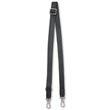 Black Leather Crossbody Strap