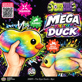 Fun Doh MEGA 5" Squishy Tie Dye Duck Toy Variety