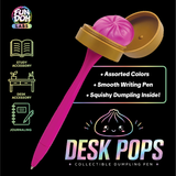Fun Doh Squishy Dumpling Pen Desk Pop Variety - 12/Display