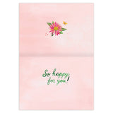 Country Blooms Congrats Card
