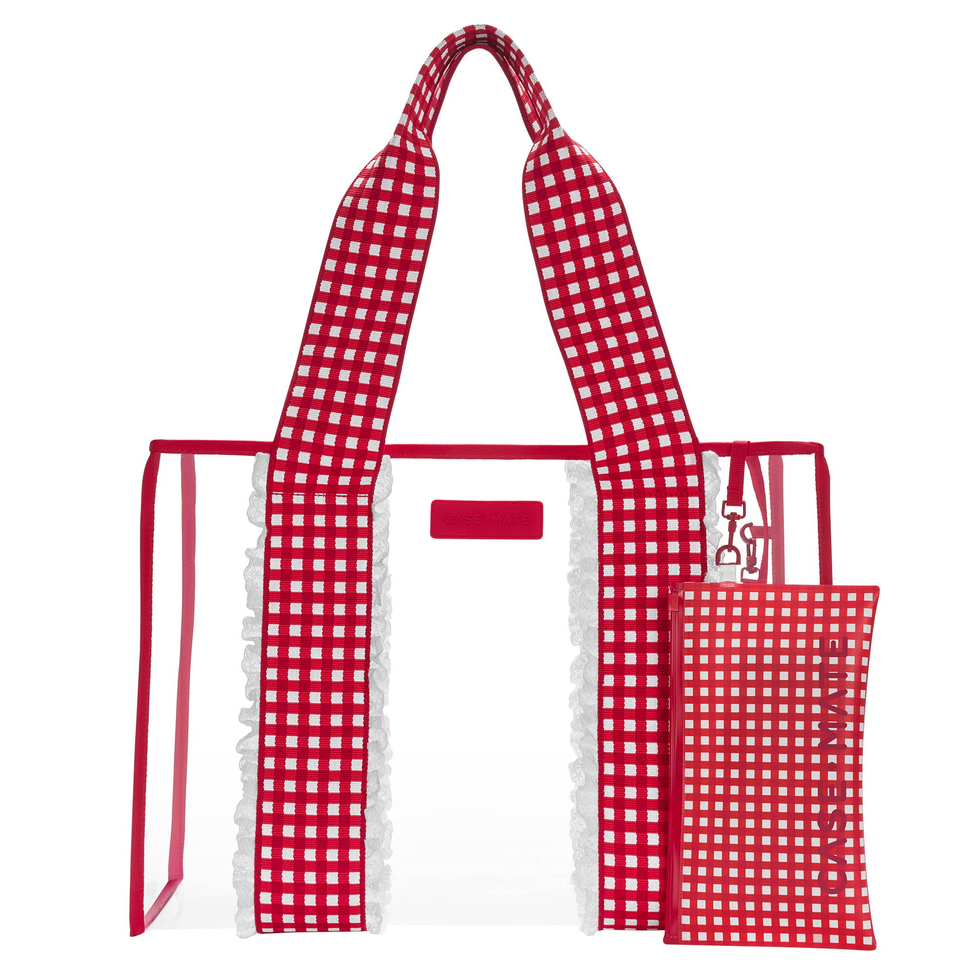 Case-Mate Cherry Gingham Jelly Tote Bag (Classic)