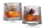 Set of Two Revolve Spinning Whiskey Glass - Novelty Gift