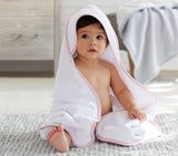 Hooded Terry Cloth Towel Bath Set - Gingham