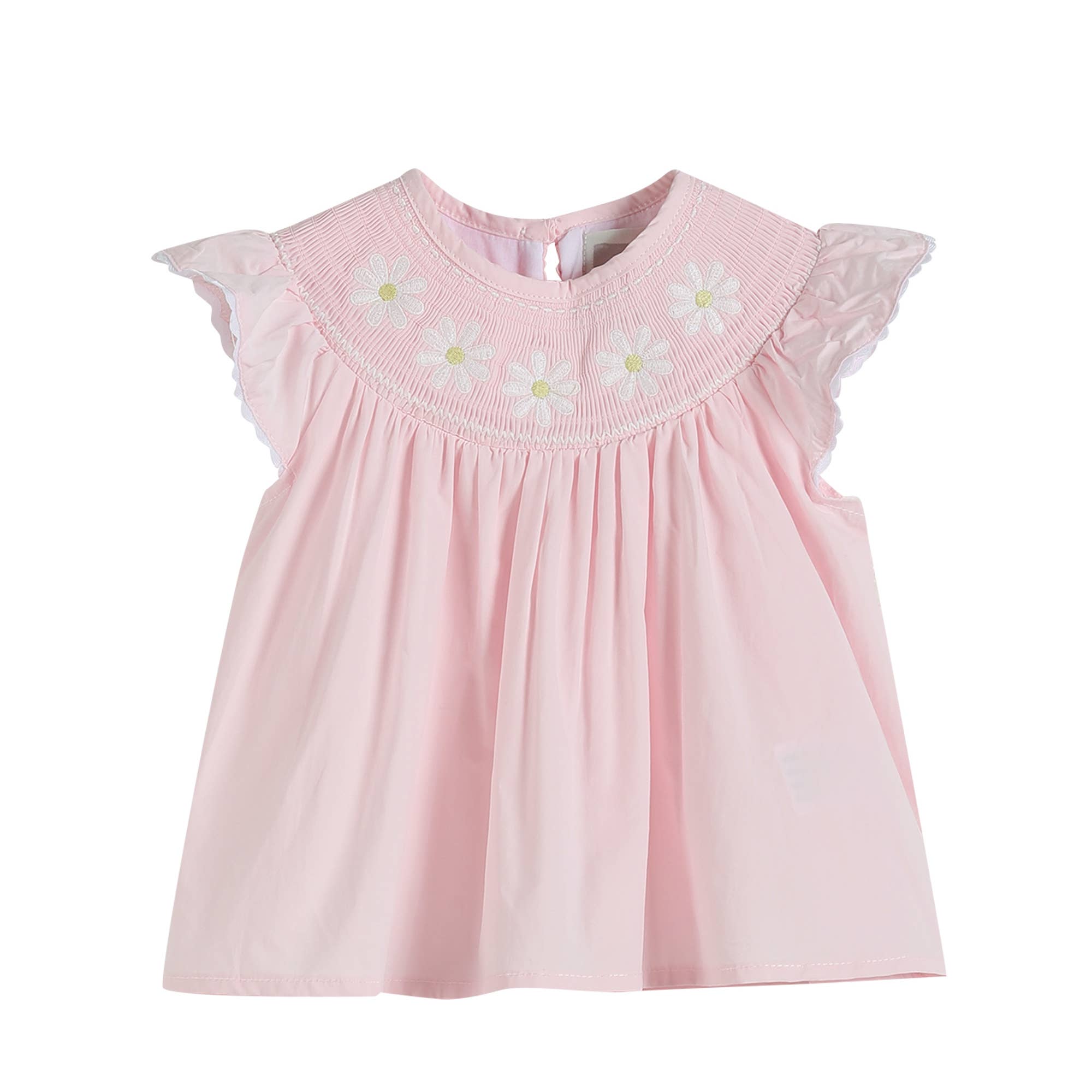 Daisy Smocked Top and Bloomer Set