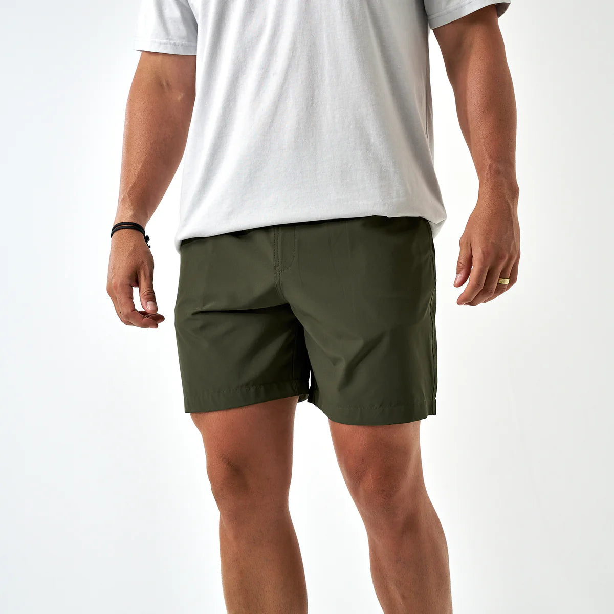 Everyday Shorts Mallard Green Ducks and Dogs Pocket