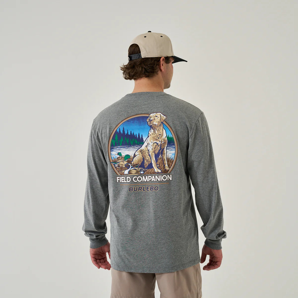 Long Sleeve Field Companion Tee Dark Heather Grey