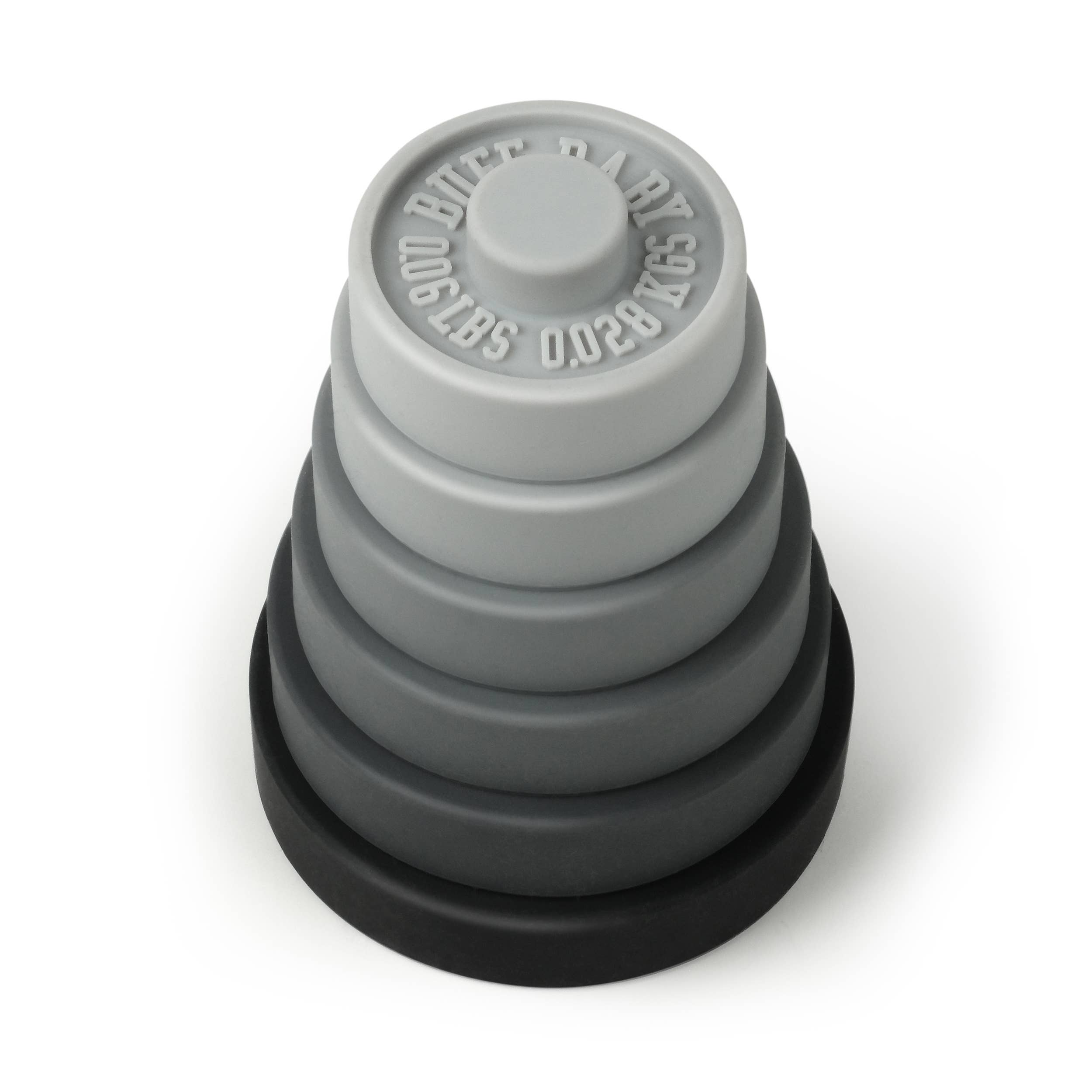 BUFF BABY - Weight Plate Stacking Toy and Teether