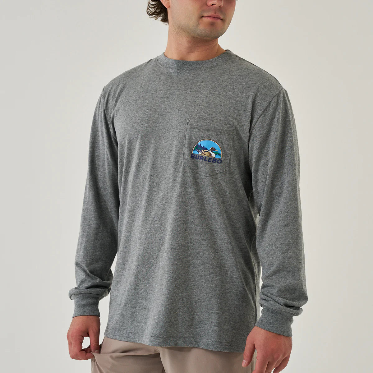 Long Sleeve Field Companion Tee Dark Heather Grey