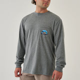 Long Sleeve Field Companion Tee Dark Heather Grey