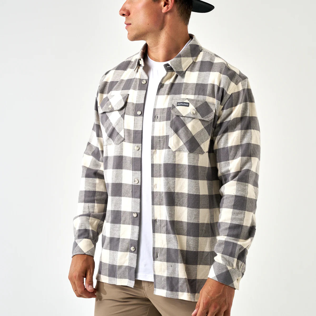Burlebo Flannel Grey Buffalo
