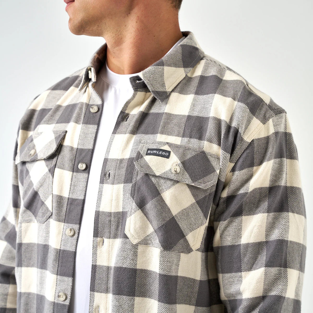 Burlebo Flannel Grey Buffalo