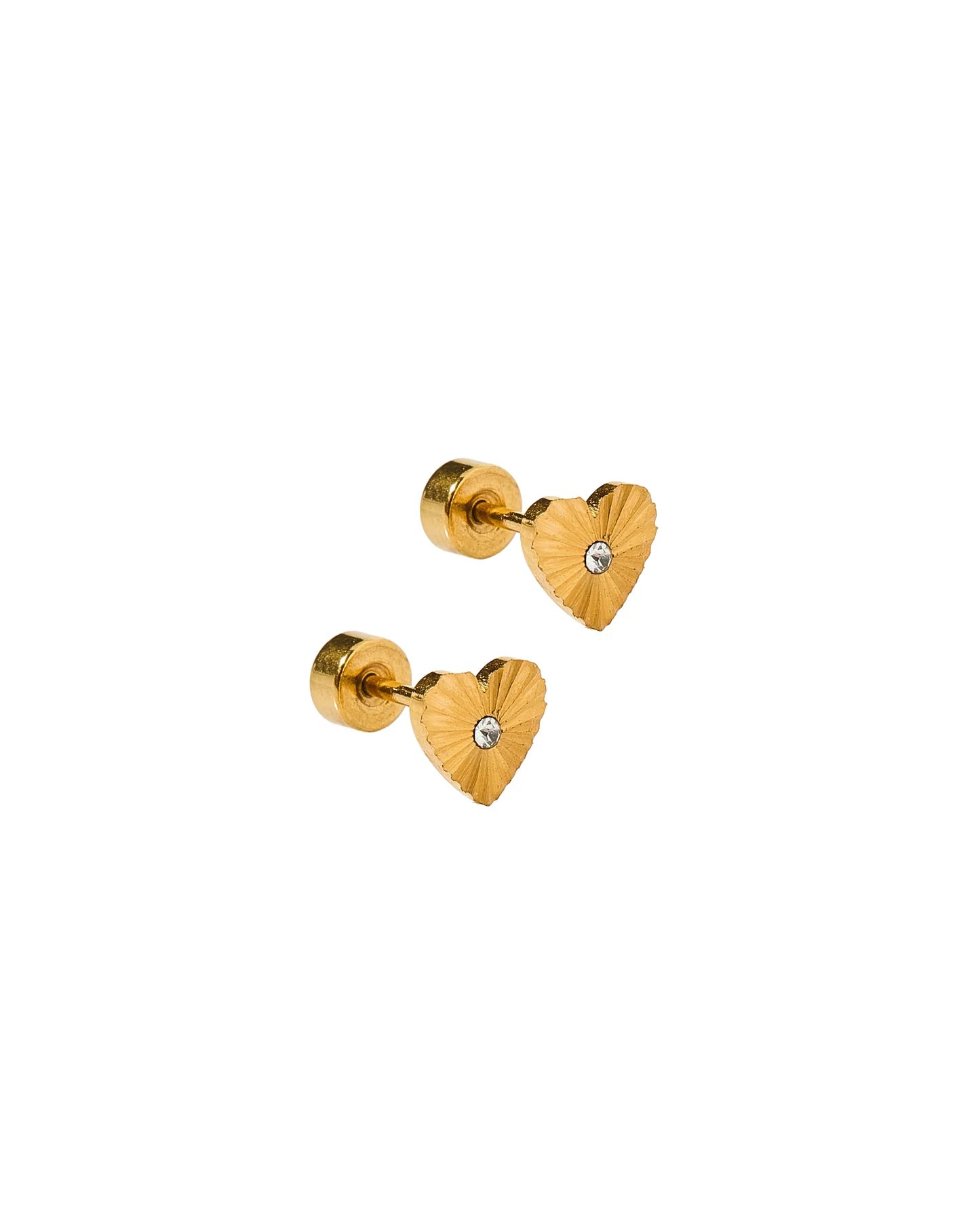 Linny Co Andrea Heart Earrings