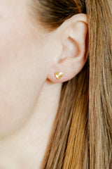 Linny Co Andrea Heart Earrings
