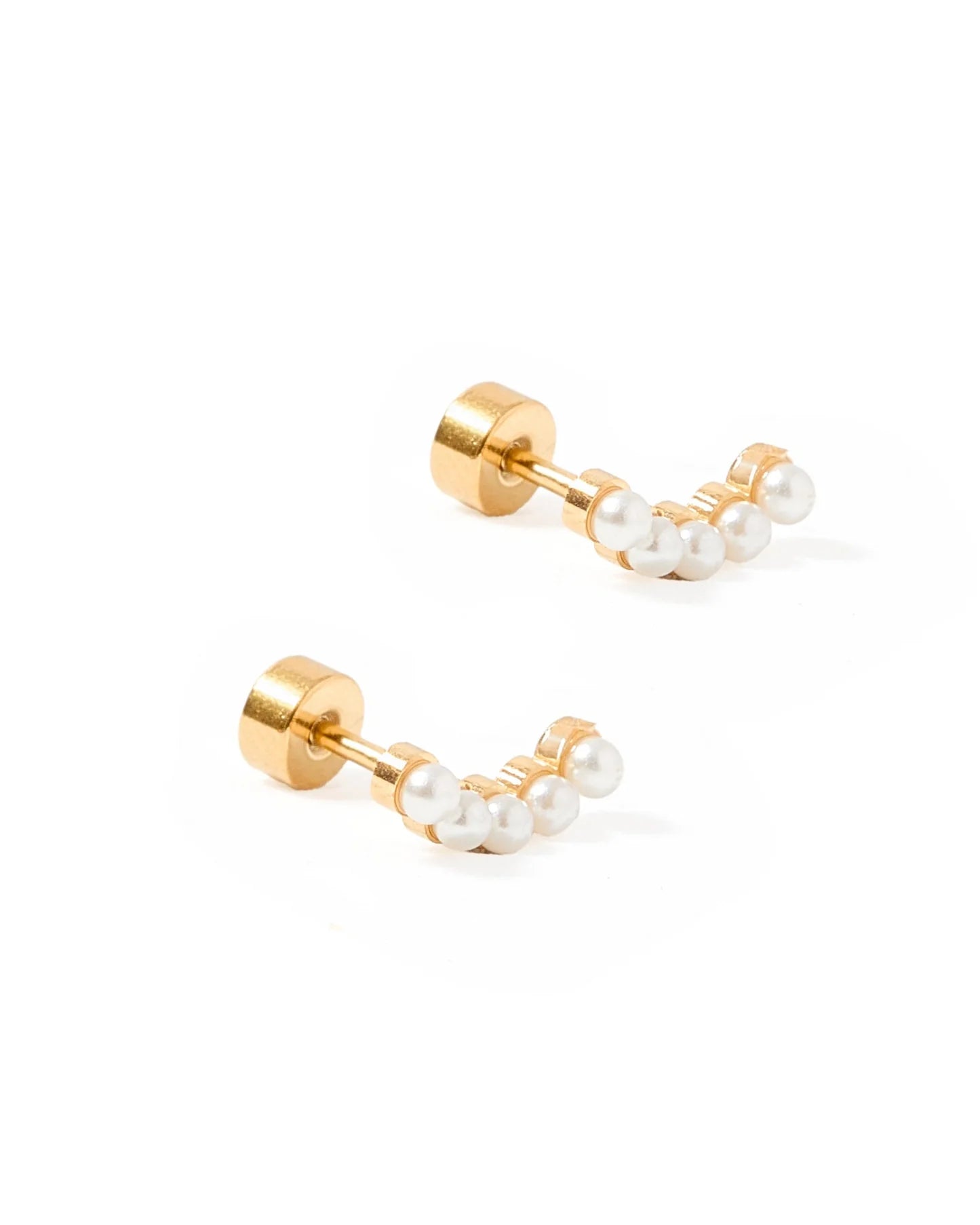 Linny Co Abigail Pearl Earrings