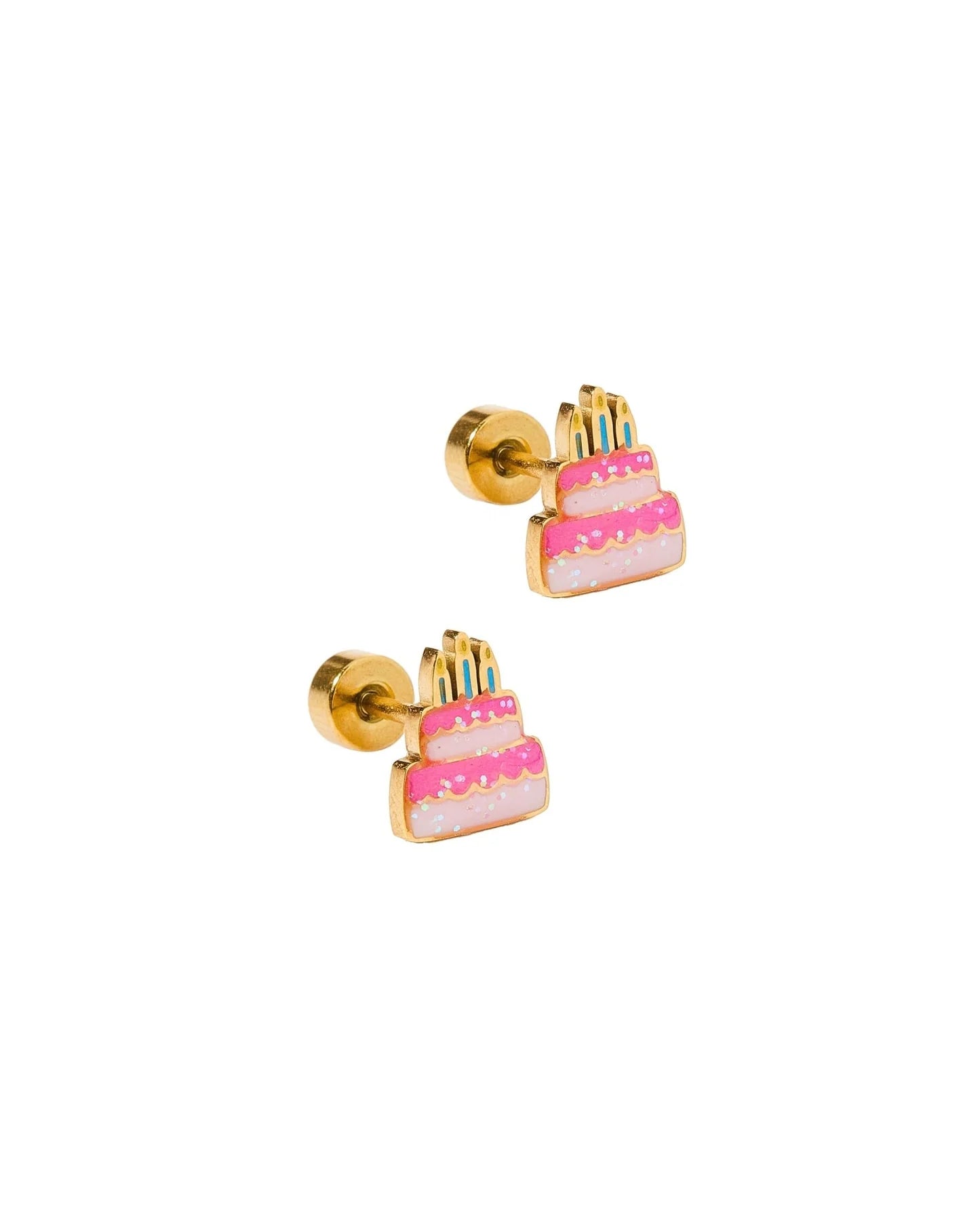 Linny Co Birthday Cake Earrings