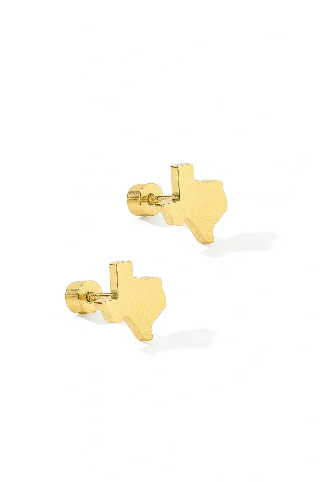 Linny Co Gold Big Texas Earrings