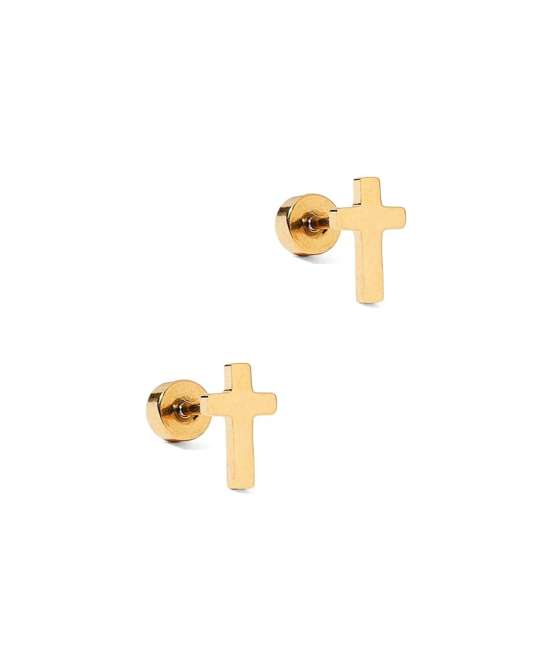 Linny Co Catherine Cross Earrings