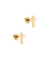 Linny Co Catherine Cross Earrings