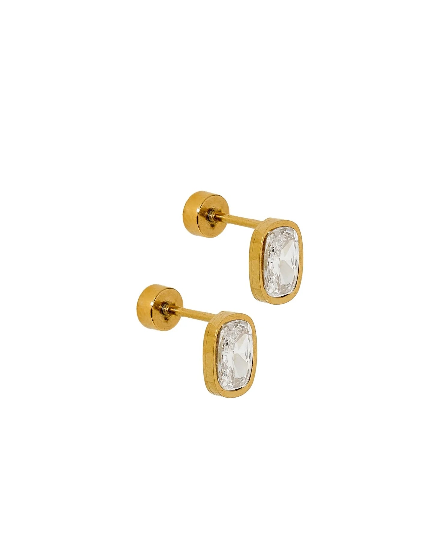 Linny Co Kay Clear Earrings