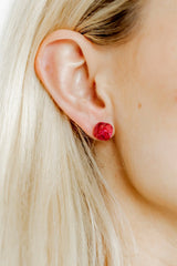 Linny Co Hot Pink Earrings