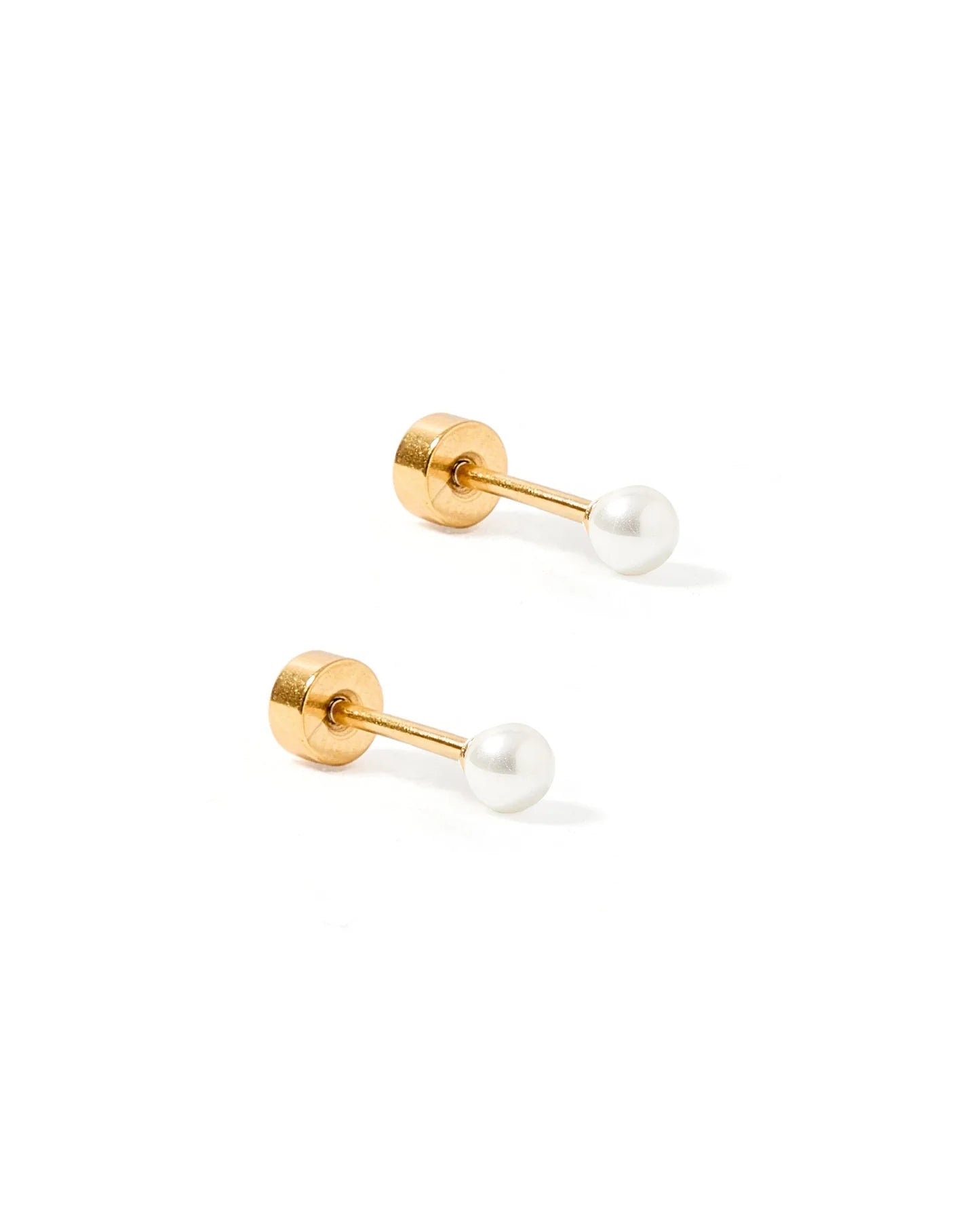 Linny Co Payton Pearl 3mm Earrings