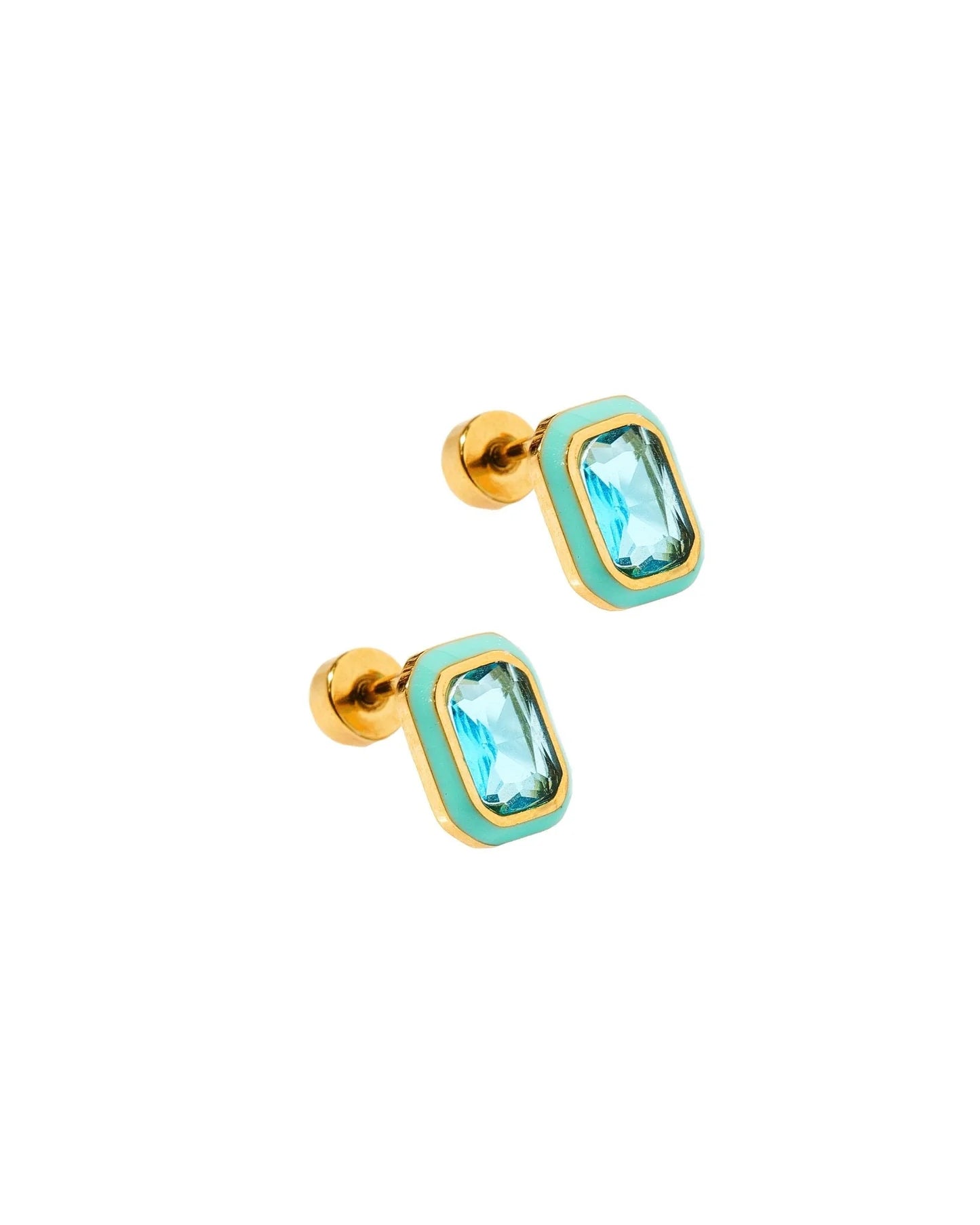 Linny Co Whitney Aqua Dream Earrings