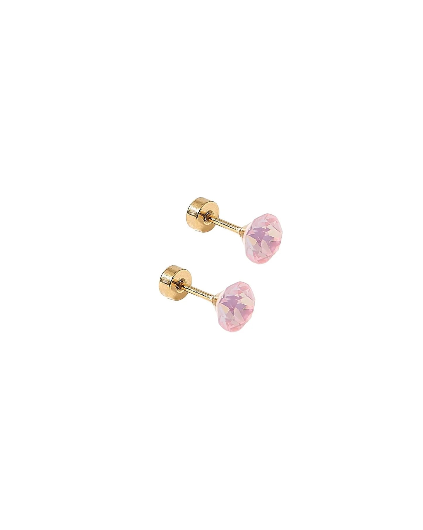Linny Co Zuri Pastel Pink Earrings