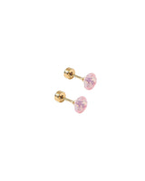 Linny Co Zuri Pastel Pink Earrings
