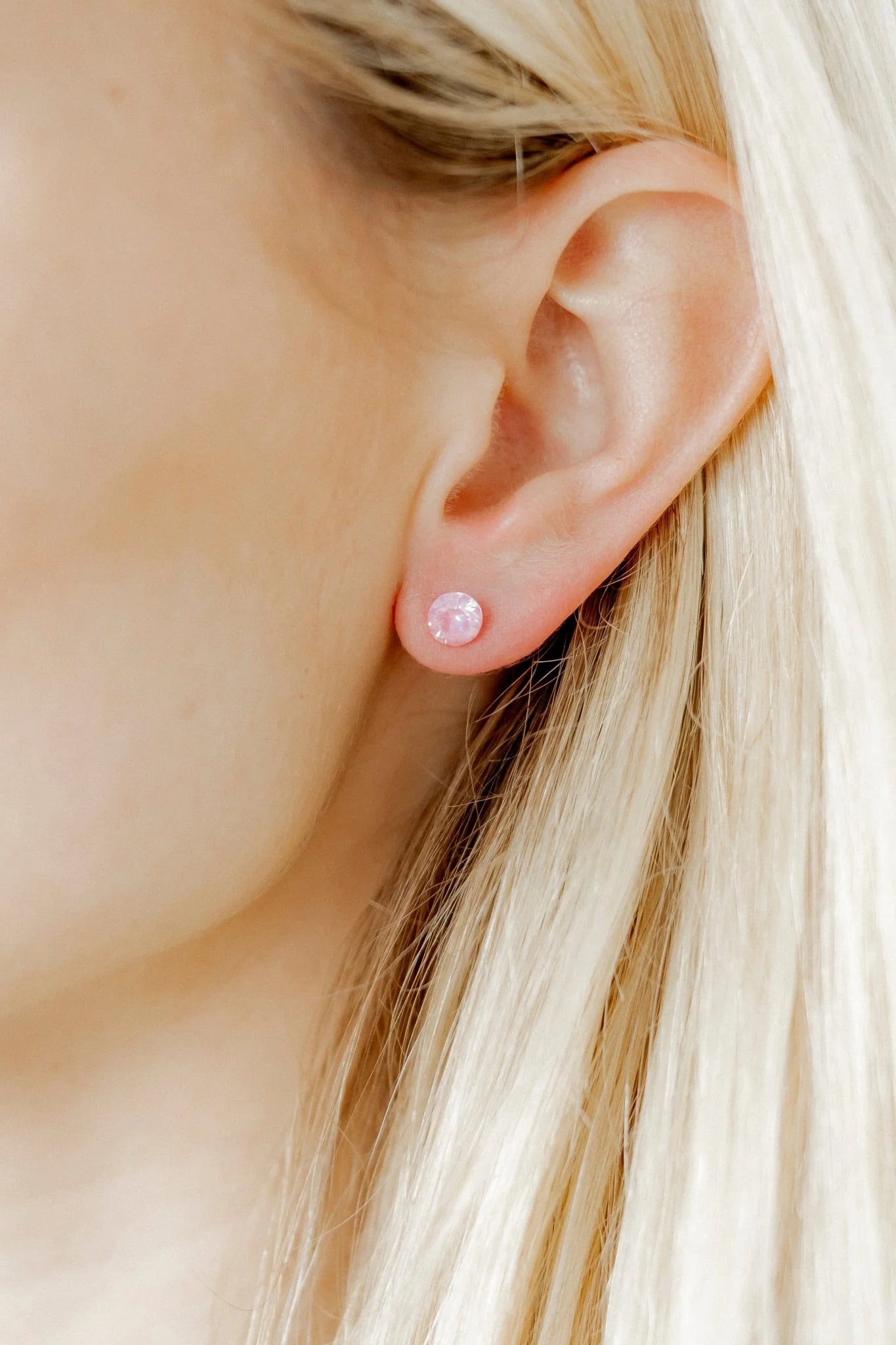 Linny Co Zuri Pastel Pink Earrings